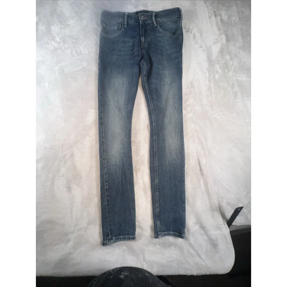 Scotch & Soda Skim Amsterdams Blauw Jeans Mens 29x32  Slim ‎ Blue